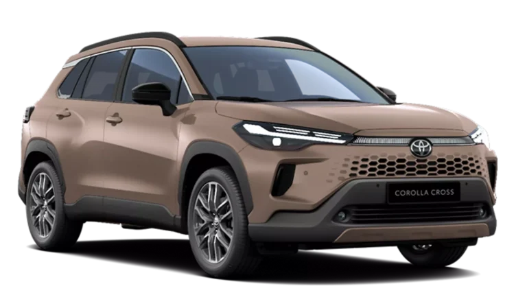 Samochdód Toyota Corolla Cross w wersji z roku 2025