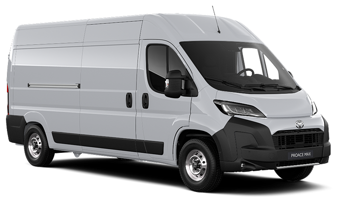 Duża furgonetka transportowa Proace Max marki Toyota